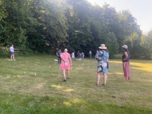 Spielen im Schatten